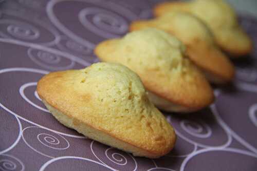 Madeleines selon Lenôtre