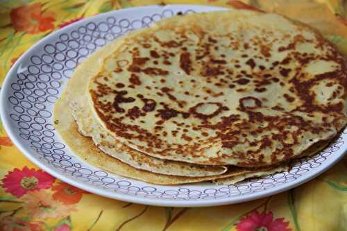 Pâte à crêpes simple et rapide (Shaker Tupperware)