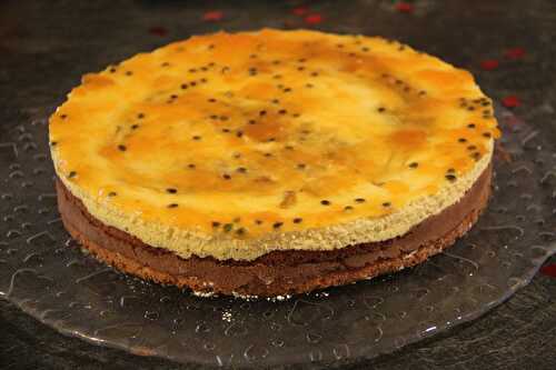 Entremet Chocolat - Passion