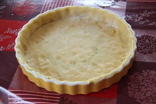 Pâte à tarte très vanillée