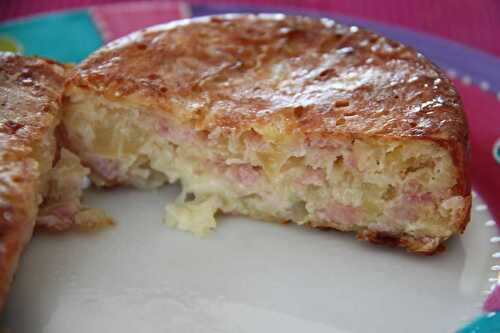 Gâteaux de pommes de terre et aux lardons fumés