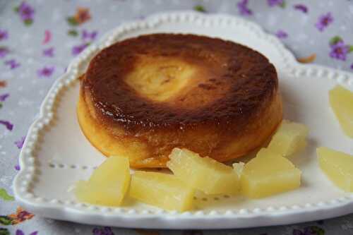 Flan à l'ananas