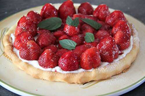 Tarte Fraises / Mascarpone