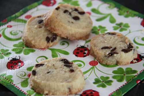 Shortbreads aux pépites de chocolat