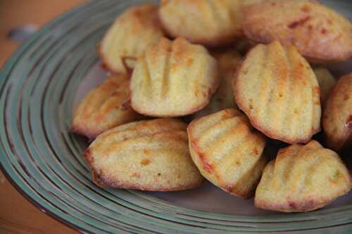 Mini madeleines au curry pour l'apéro