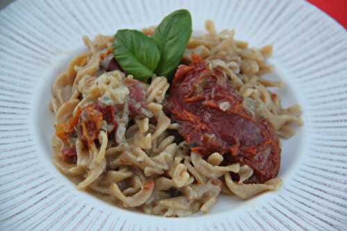 One-Pot Pasta Pancetta Tomates séchées