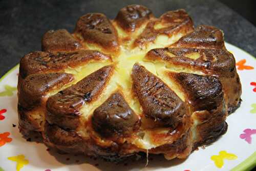 Gâteau invisible pommes de terre - raclette