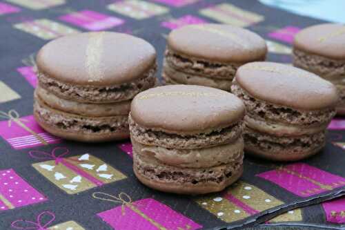 Macarons au praliné