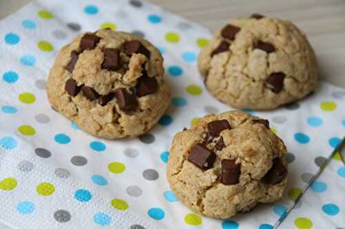 Cookies aux flocons d'avoine et aux chunks