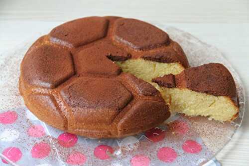 Gâteau football chocolat vanille (recette Tupperware)