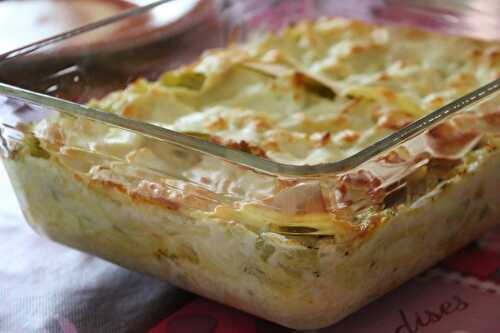 Lasagnes aux courgettes (au Thermomix ou sans)