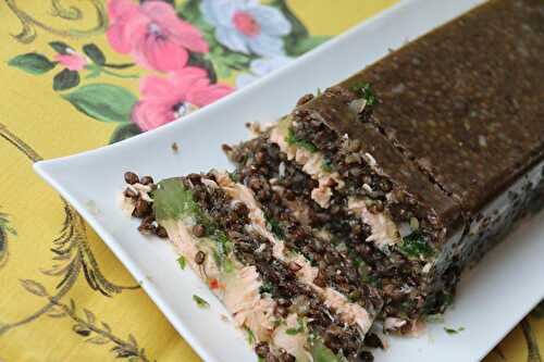 Pain de saumon aux lentilles vertes