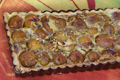 Tarte clafoutis aux mirabelles