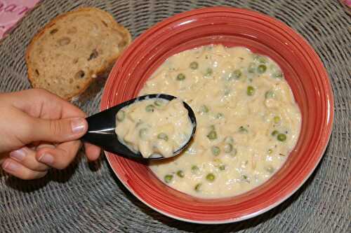 Avgolemono (soupe de pâtes grecque) (au Cookeo)