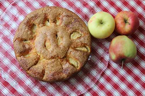 Gâteau aux pommes et au mascarpone