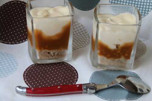 Tiramisu au caramel au beurre salé