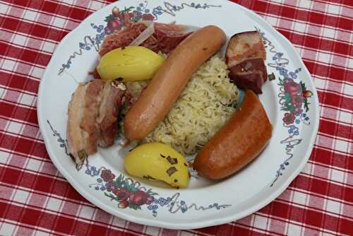 Choucroute alsacienne (recette de Marc Haeberlin)