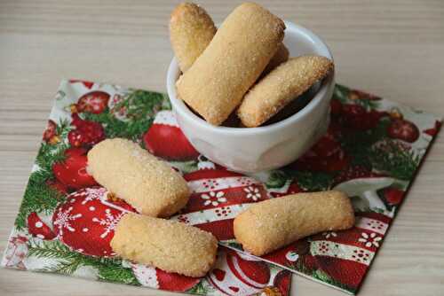 Bâtons à la vanille (Bredeles de Noël alsaciens)