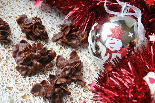 Roses des sables au chocolat