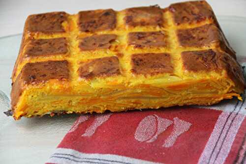 Gâteau invisible au potimarron et à la mimolette