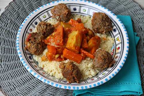 Couscous aux boulettes de kefta