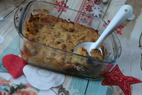 Crumble Pommes Chocolat (recette Tupperware)