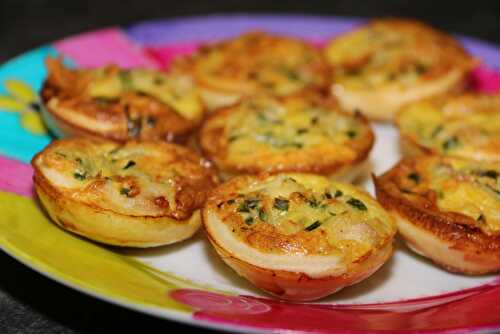 Mini quiches poulet / curry pour l'apéro