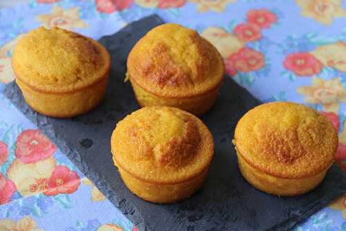 Muffins au jus de carottes (sans lactose)