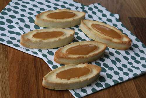 Barquettes au caramel au beurre salé