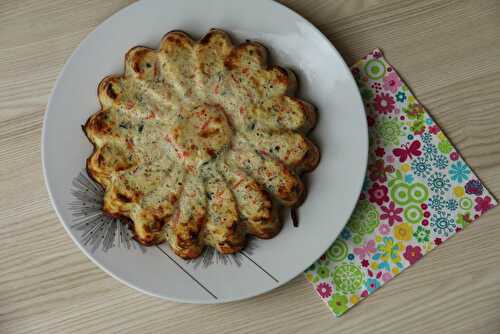 Gâteau de julienne de légumes