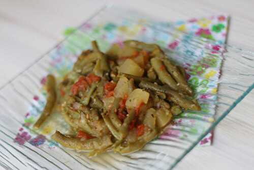 Haricots verts à la façon Prici (Au Cookeo)