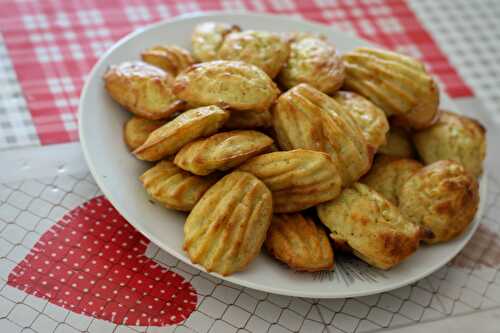 Madeleines salées aux courgettes et au cumin pour l'apéro