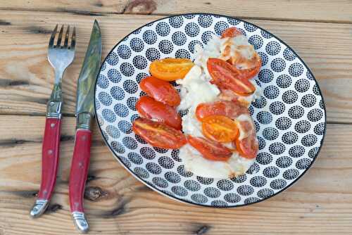 Cabillaud aux tomates cerises et au basilic de Jamie Oliver