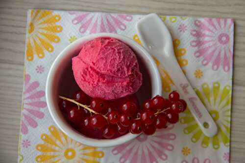 Sorbet groseilles