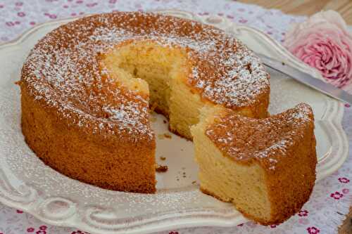 Chiffon Cake à l'orange (au Thermomix ou sans)