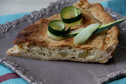 Tourte niçoise aux courgettes