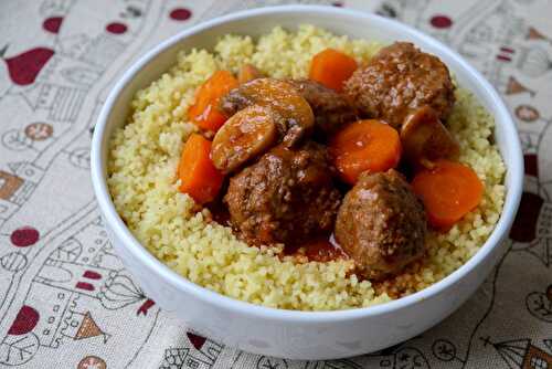 Boulettes boeuf bourguignones (au Cookeo)