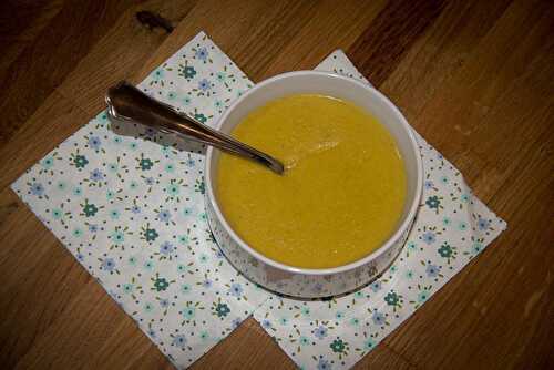 Soupe de brocoli - carottes (au Thermomix ou sans)