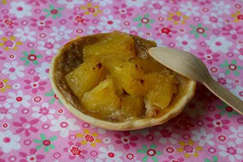 Tartelettes à l'ananas (sans gluten)