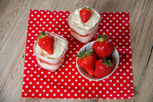 Tiramisu aux fraises