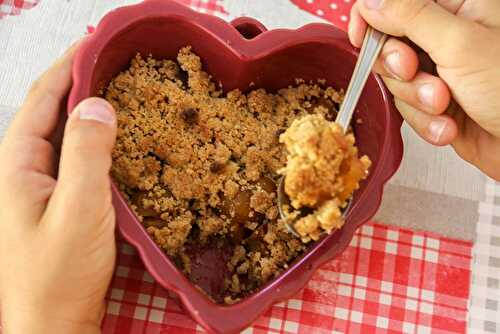 Crumble aux mirabelles