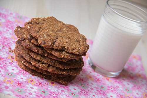 Cookies "dentelle" aux petites graines