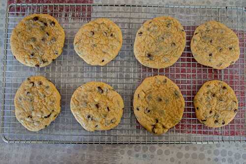 Cookies américains aux pépites de chocolat