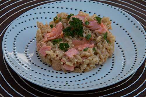 Risotto aux deux saumons (au Cookeo)