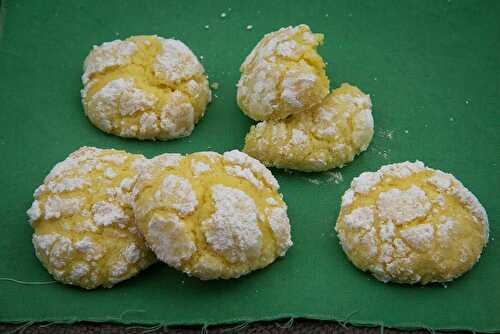 Crinkles au citron - Lemon Crinkles