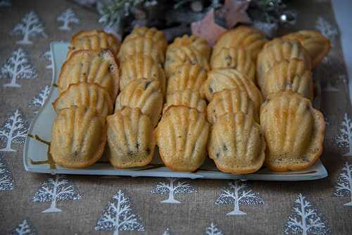 Mini madeleines aux olives