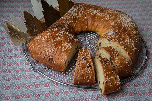 Brioche des rois - Mandarine et chocolat