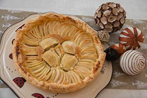 Tarte amandines aux pommes de Mercotte