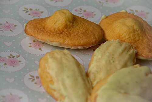 Madeleines au citron vert (au Thermomix ou sans)