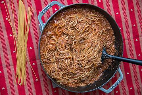 One Pot Pasta à la viande hachée